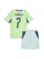 Sveitsi Breel Embolo #7 Vieraspaita Lasten MM-kisat 2026 Lyhythihainen (+ shortsit)